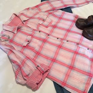 Maurice’s Cotton Plaid Lined Shirt